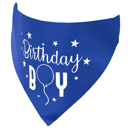Birthday Boy Dog Bandana