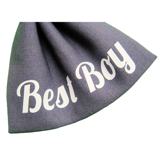 Best Boy Wedding Dog Bow Tie
