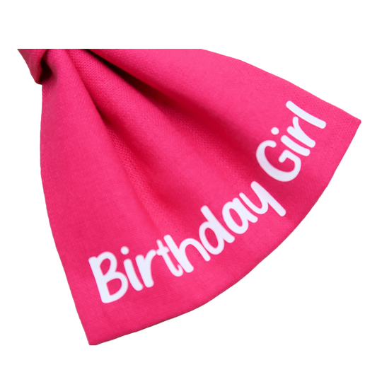 Birthday Girl Bow Tie