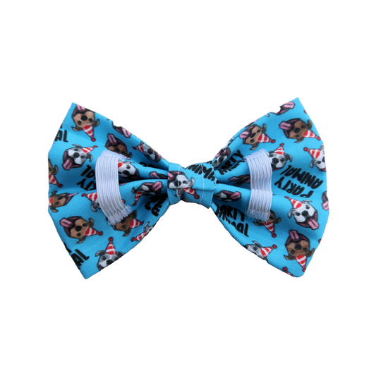 Birthday Party Animal Dog Bow Tie