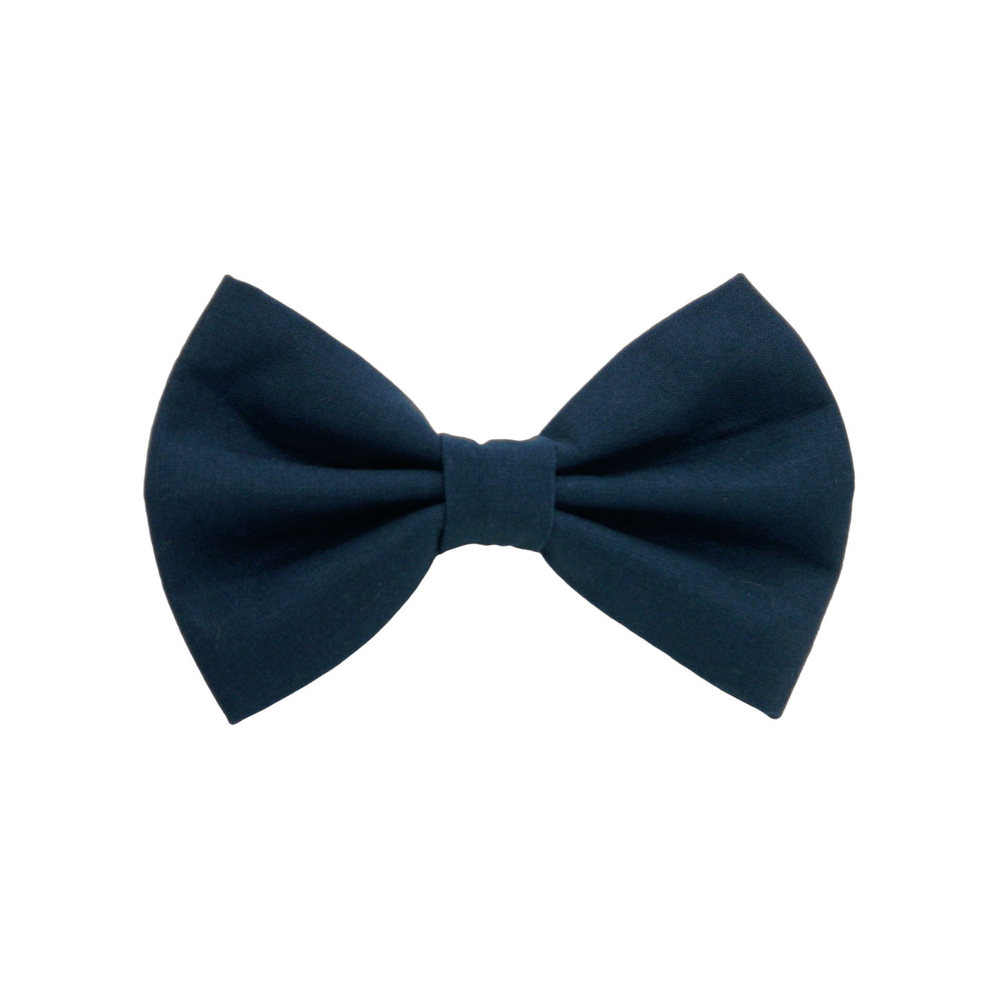 Navy Blue Dog Bow Tie