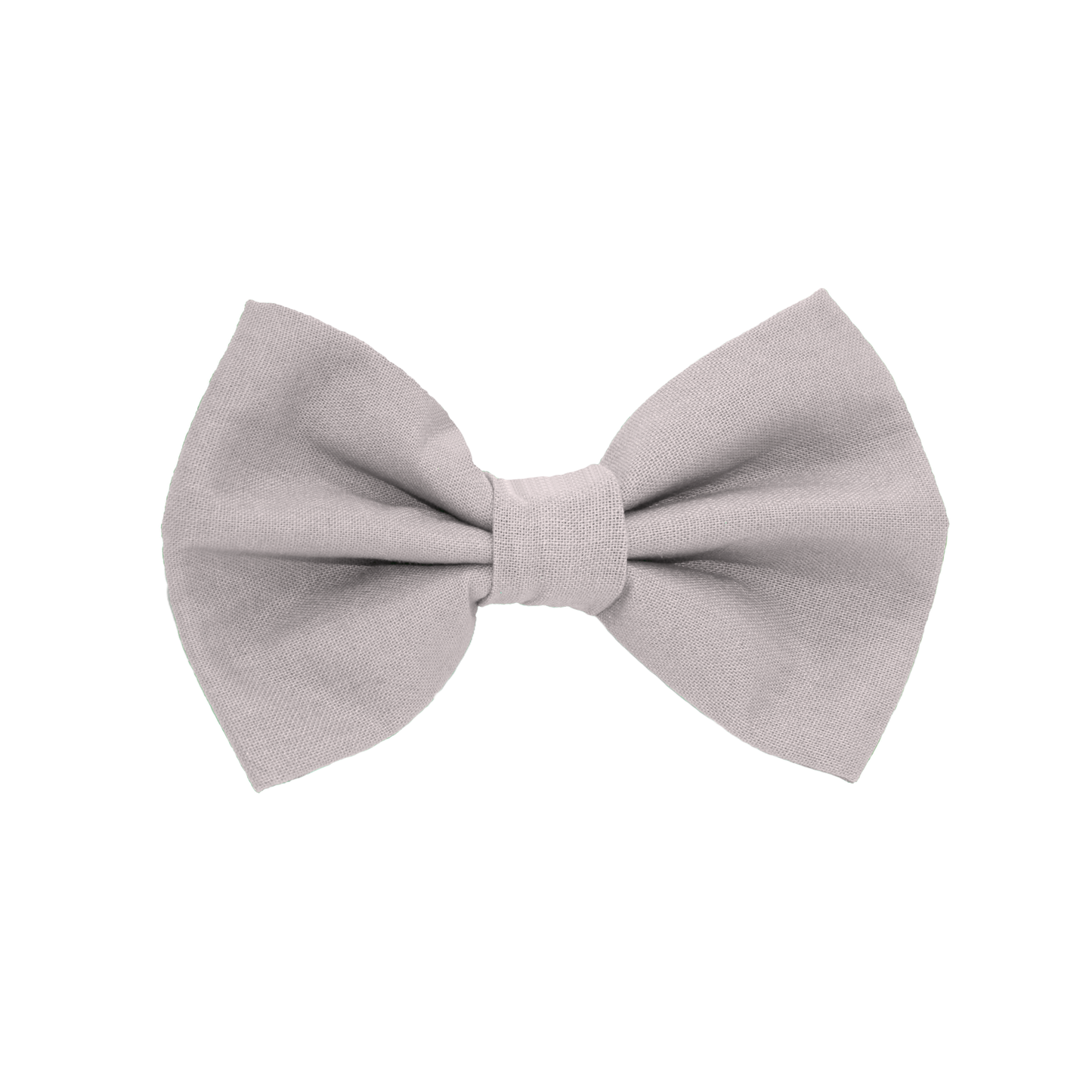 Silver Grey Dog Bow Tie