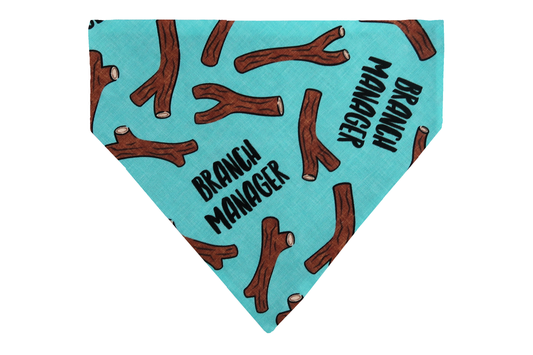 Branch Manager Dog Bandana