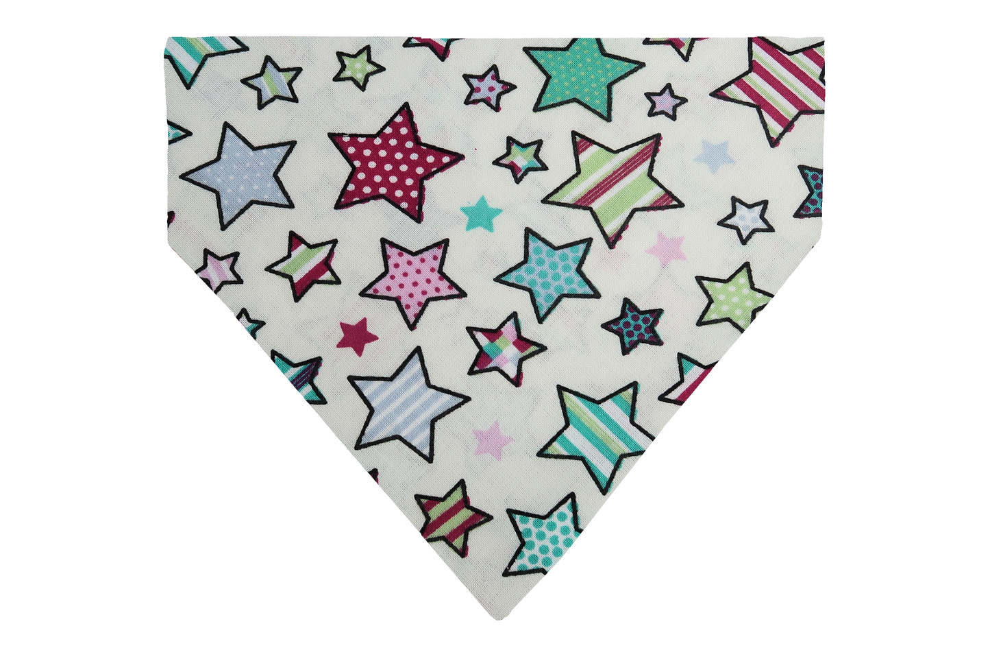 Multi Colour Stars Dog Bandana