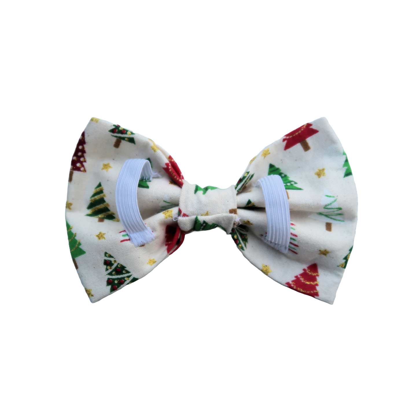 Christmas Tree Dog Bow Tie