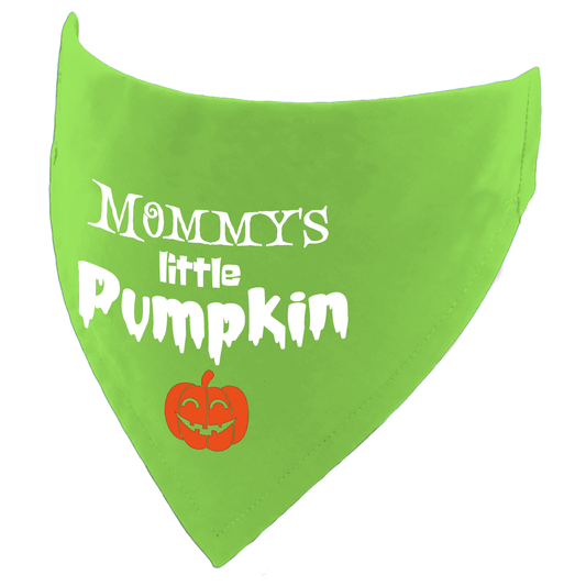 Mommy's Little Pumpkin Halloween Dog Bandana