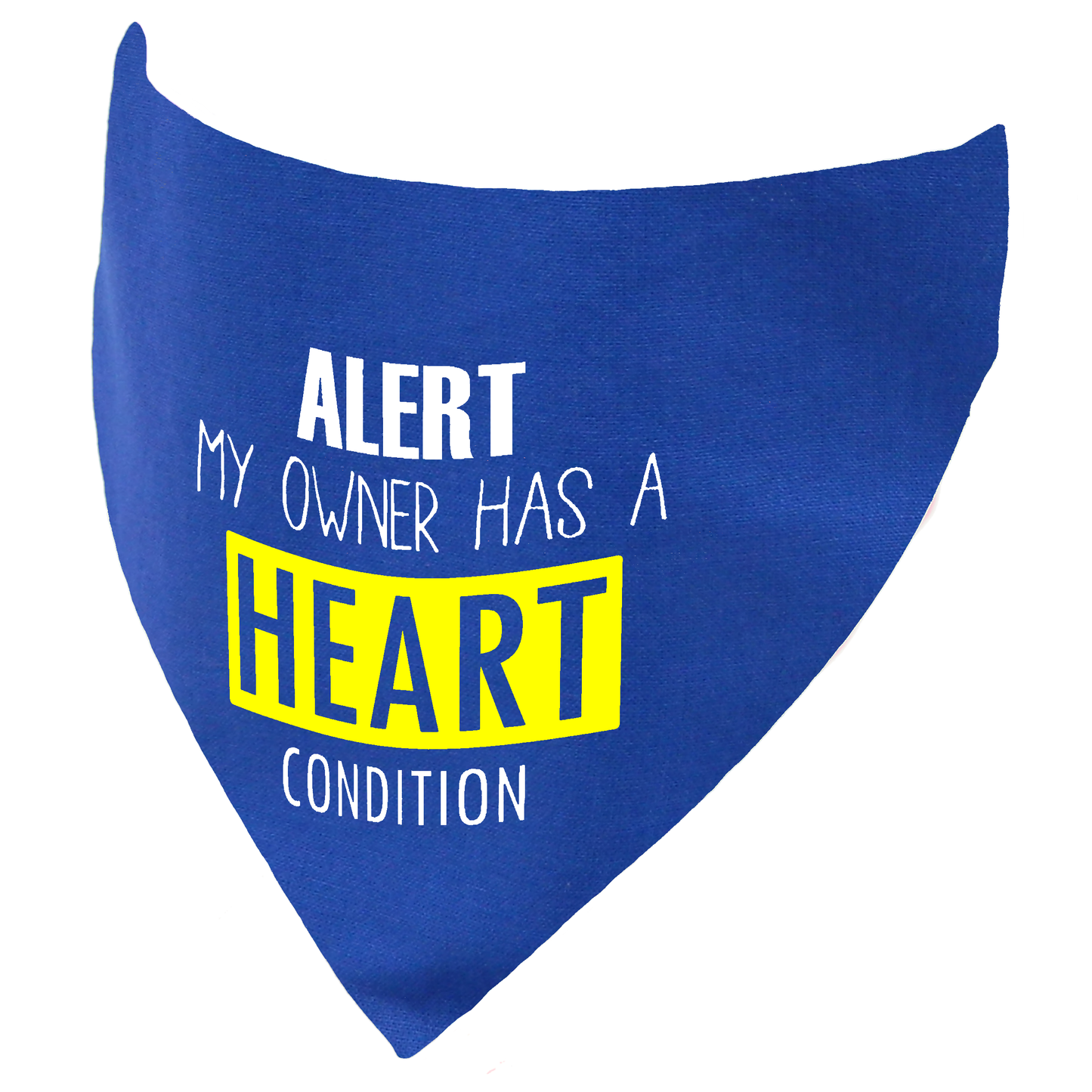 My Owner Has A Heart Condition Dog Bandana