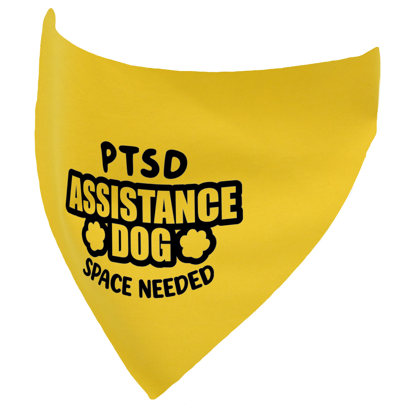 PTSD Assistance Dog - Space Needed Dog Bandana