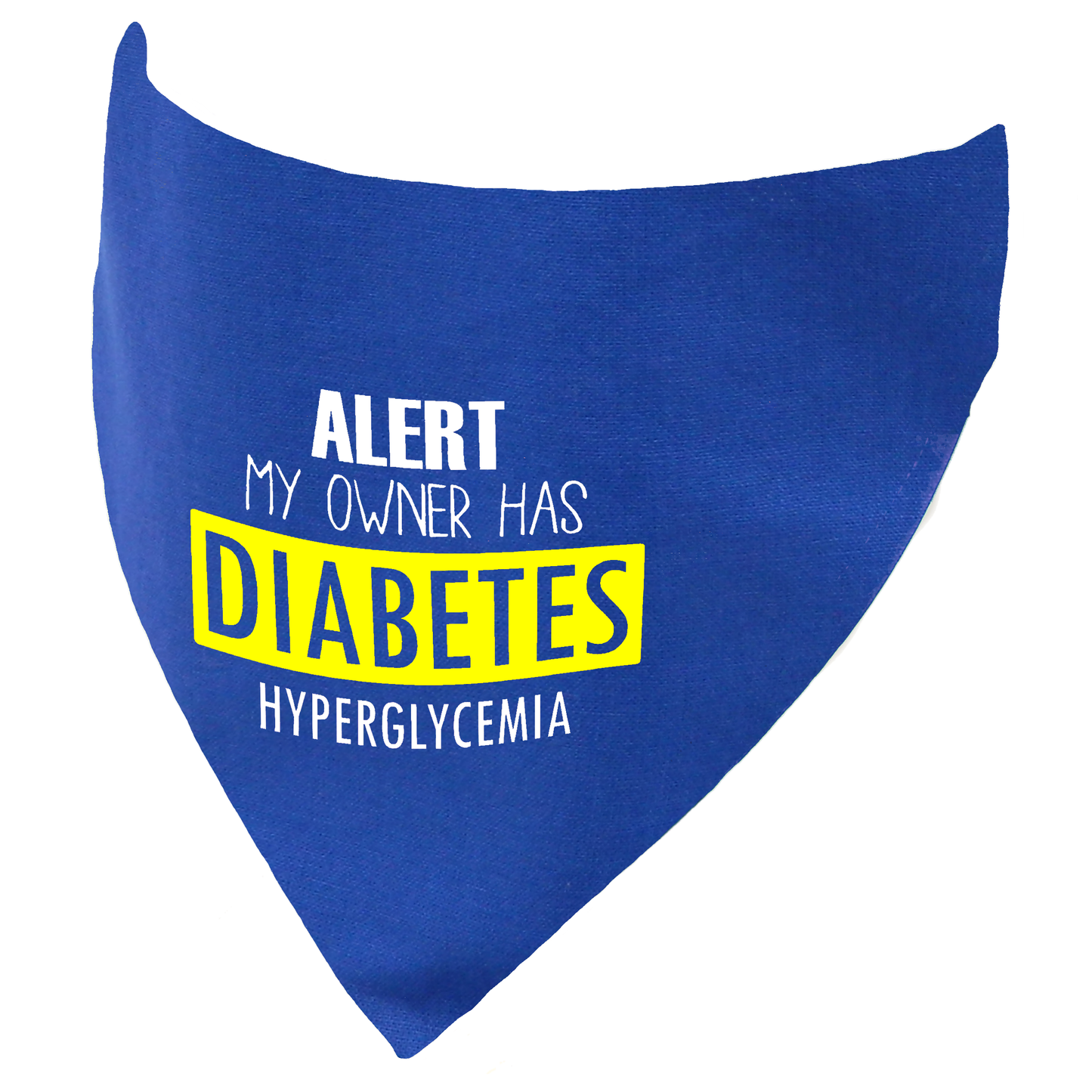 My Owner Has Diabetes Hyperglycemia Dog Bandana