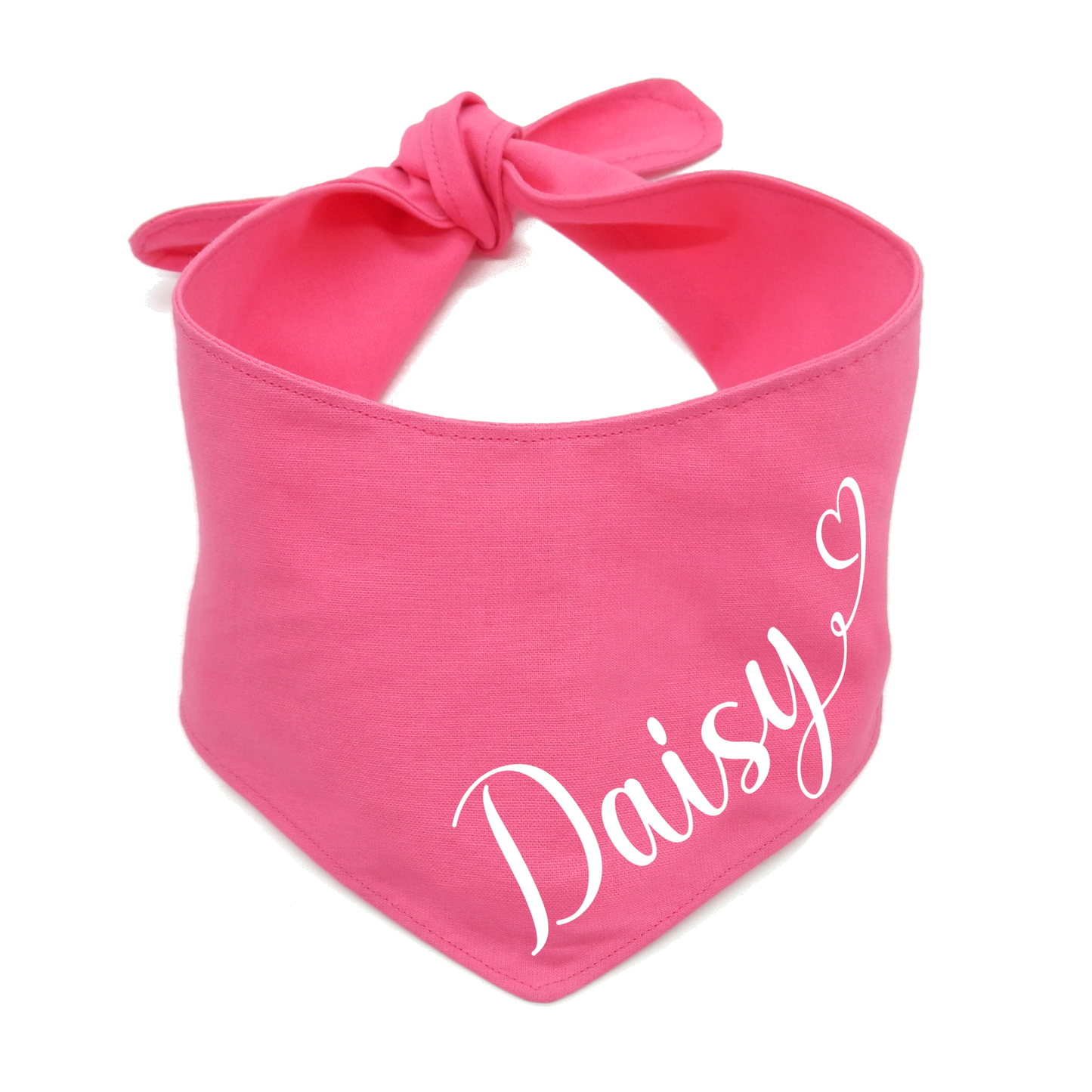 Personalised Dog Bandana with Name - Tie On