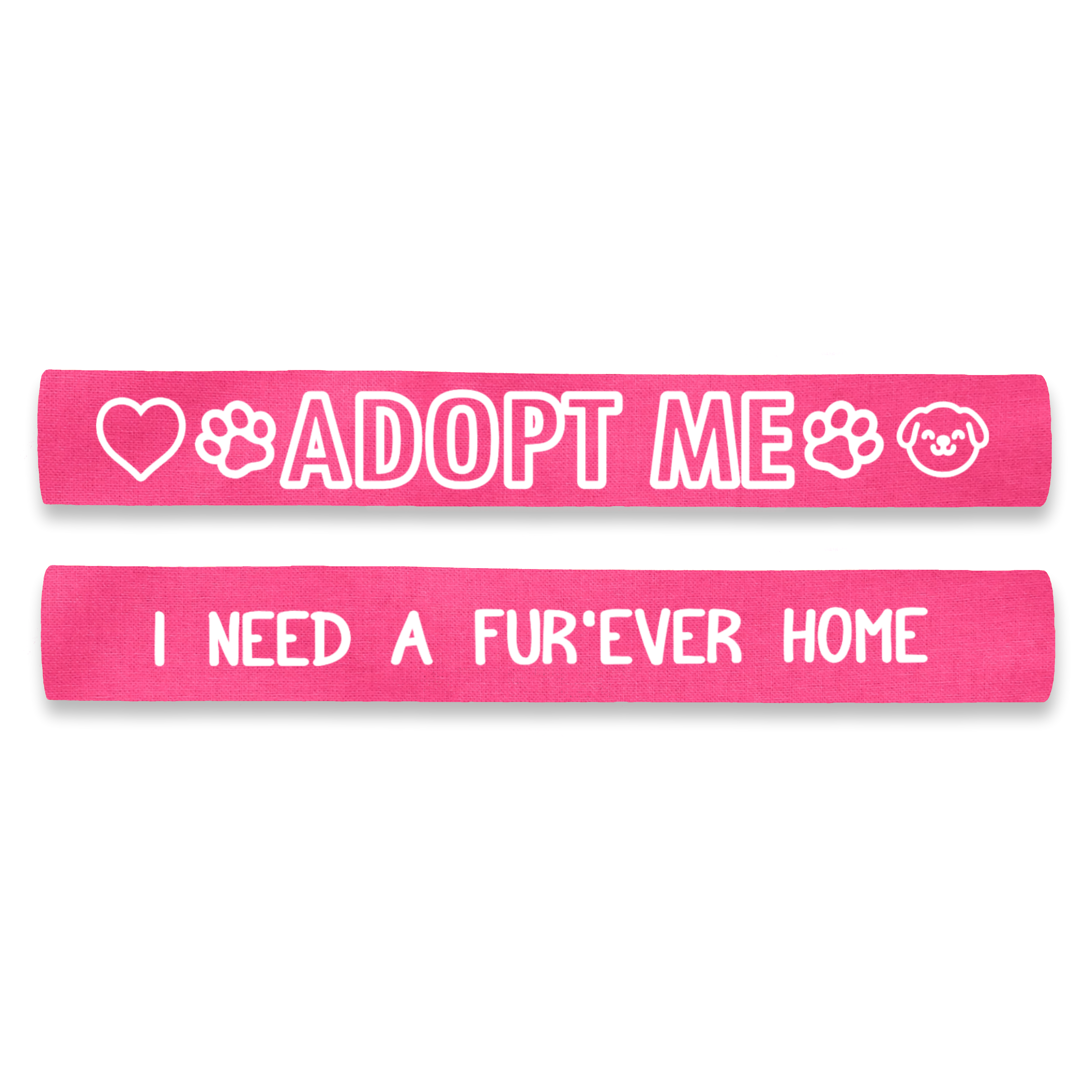 Adopt Me - I Need A  Furever Home Dog Lead Sleeve