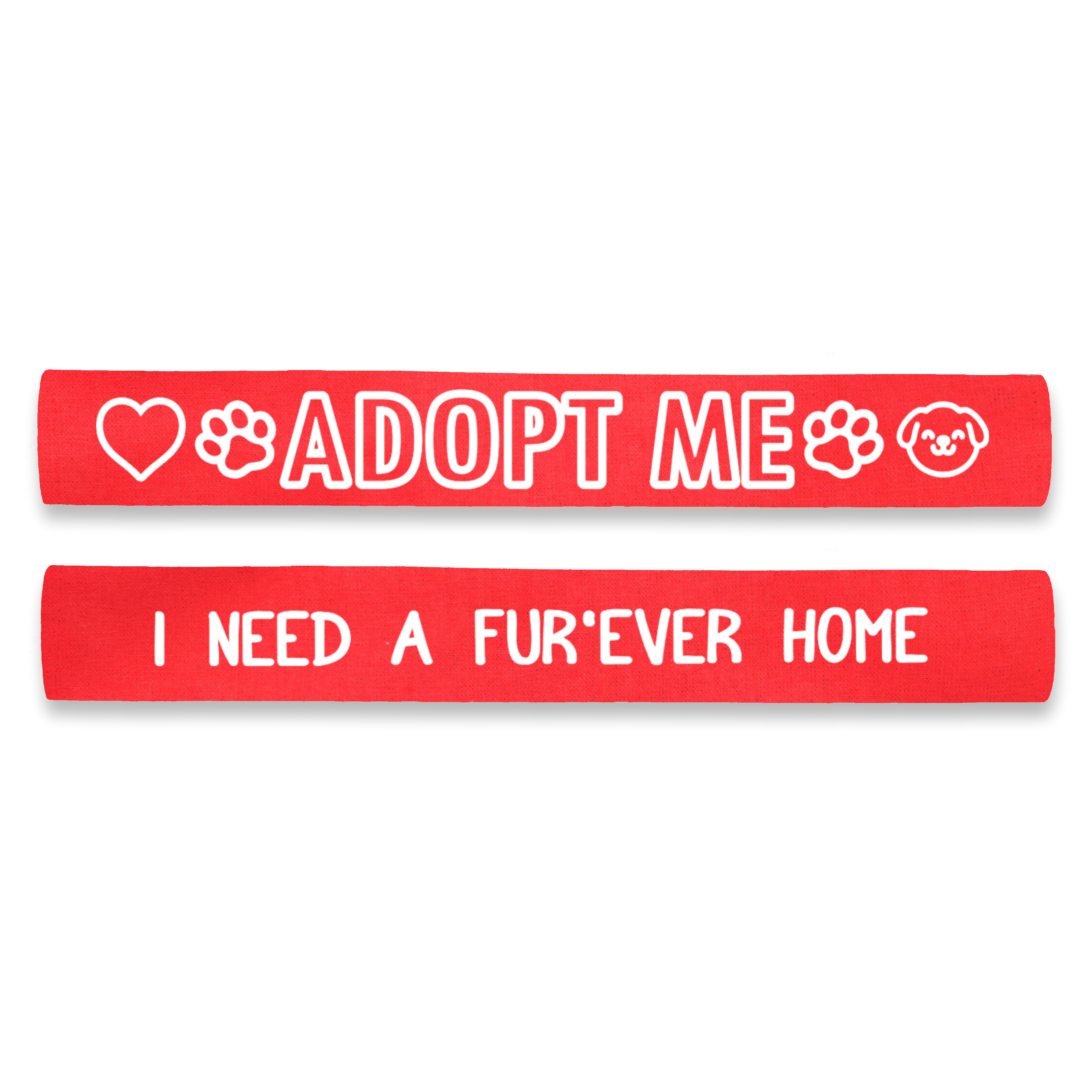 Adopt Me - I Need A  Furever Home Dog Lead Sleeve