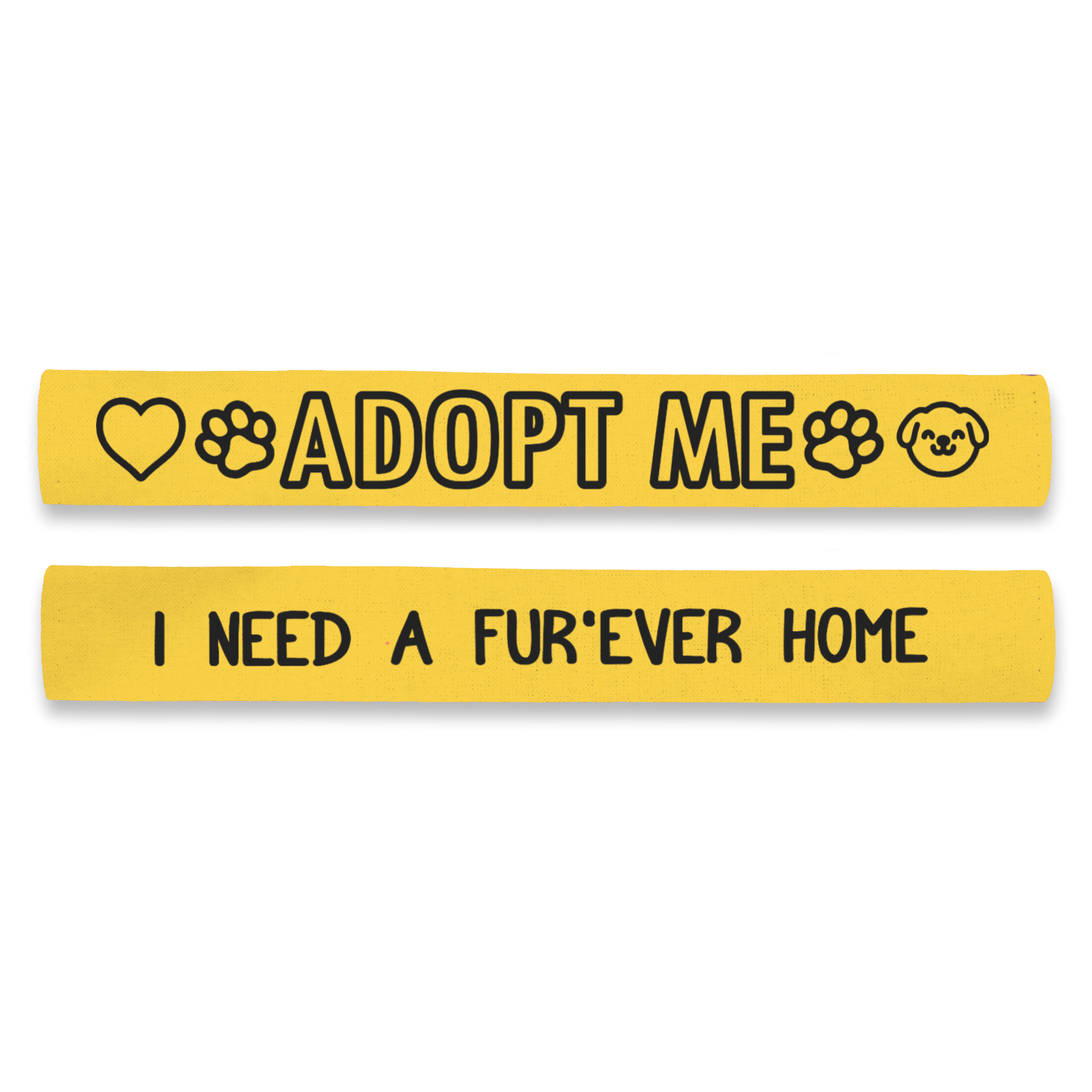 Adopt Me - I Need A  Furever Home Dog Lead Sleeve