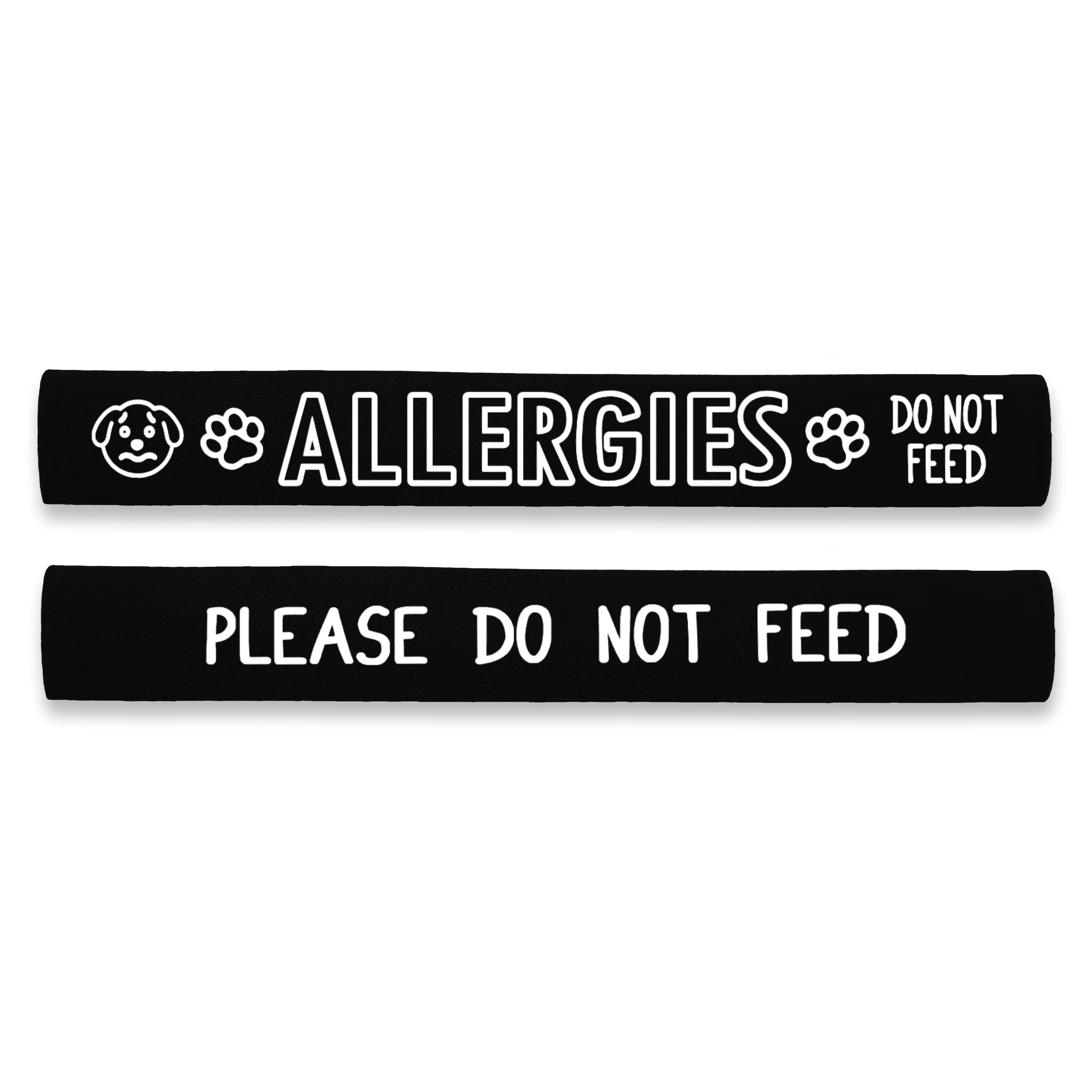Allergies - Please Do Not Feed Dog Lead Leash Sleeve Wrap