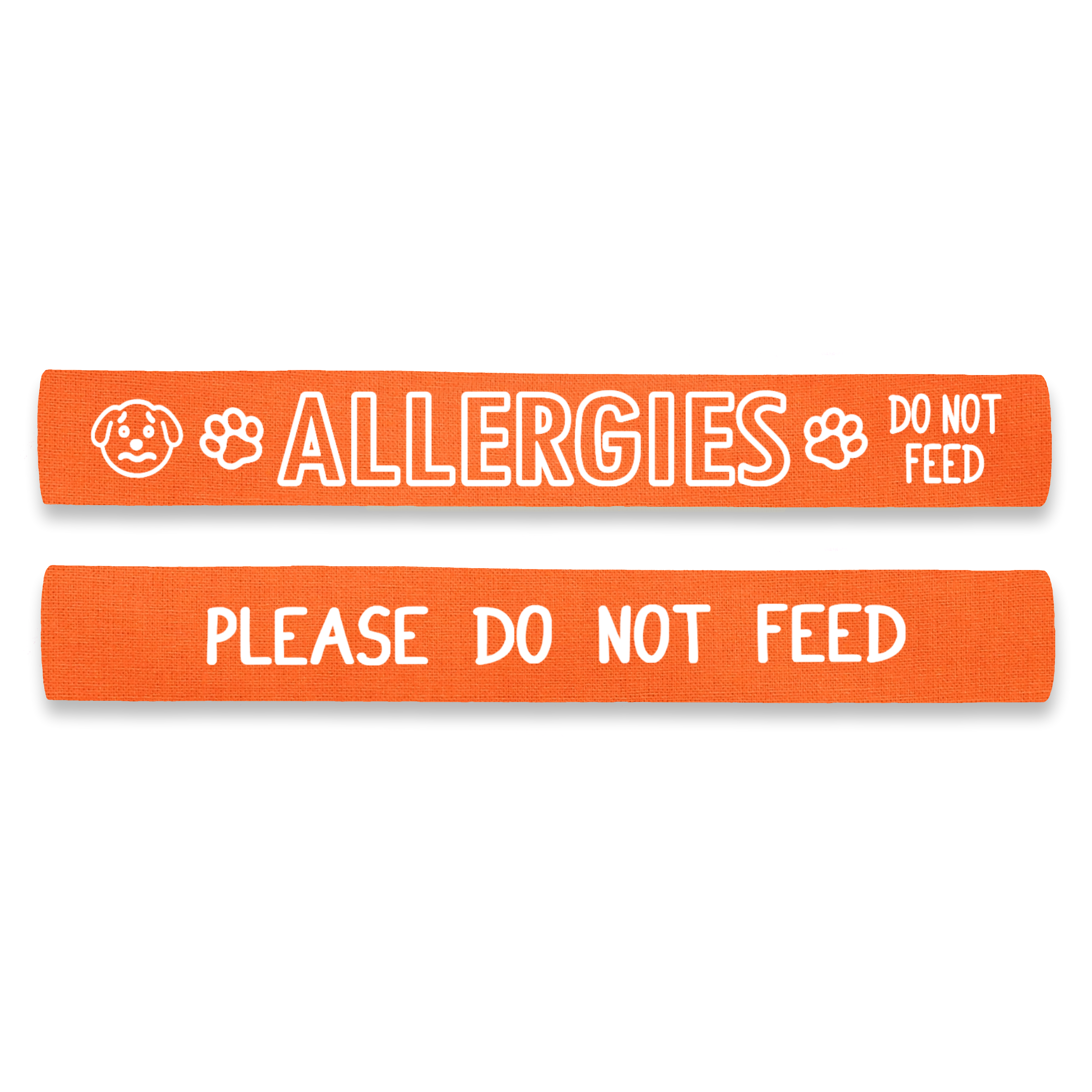 Allergies - Please Do Not Feed Dog Lead Leash Sleeve Wrap