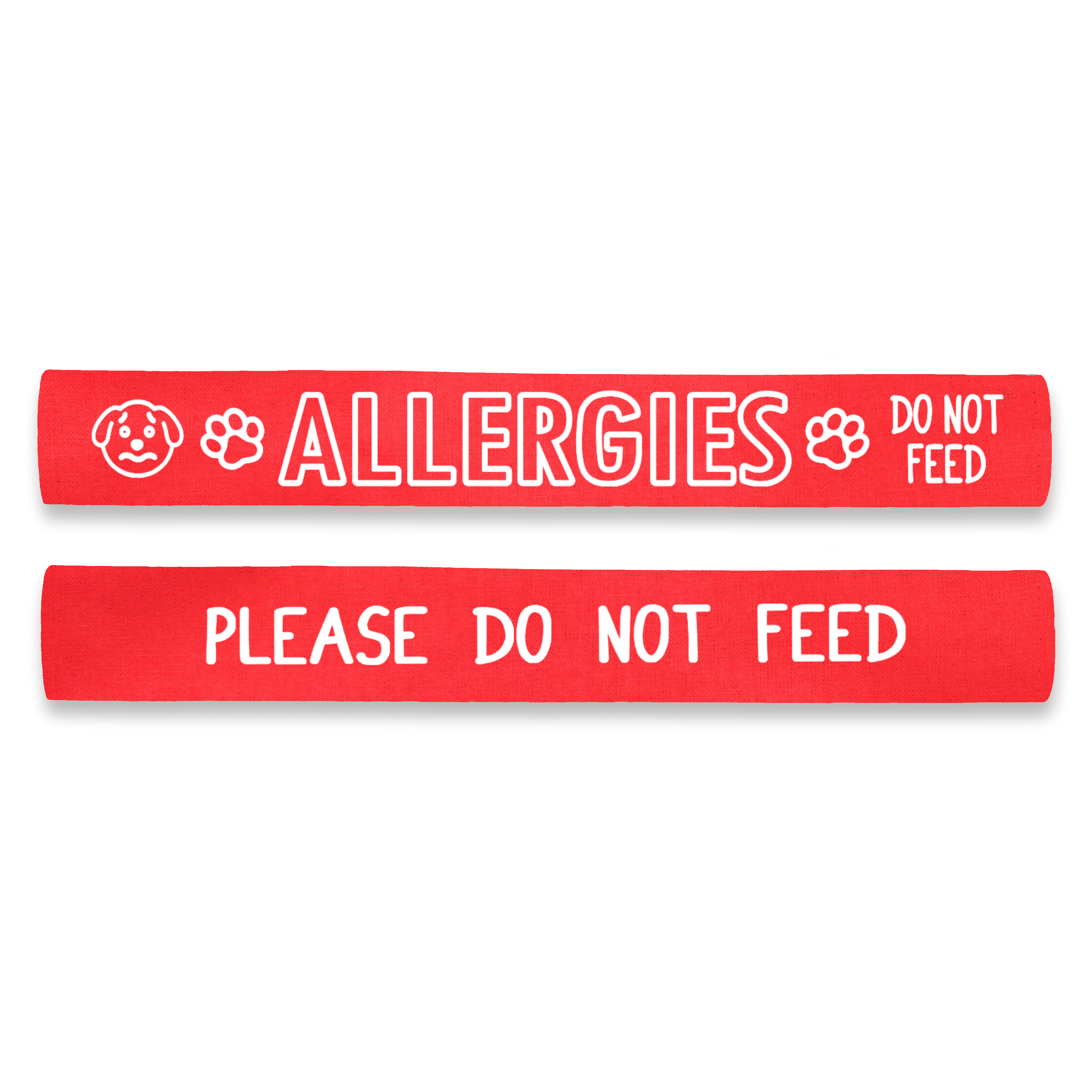 Allergies - Please Do Not Feed Dog Lead Leash Sleeve Wrap