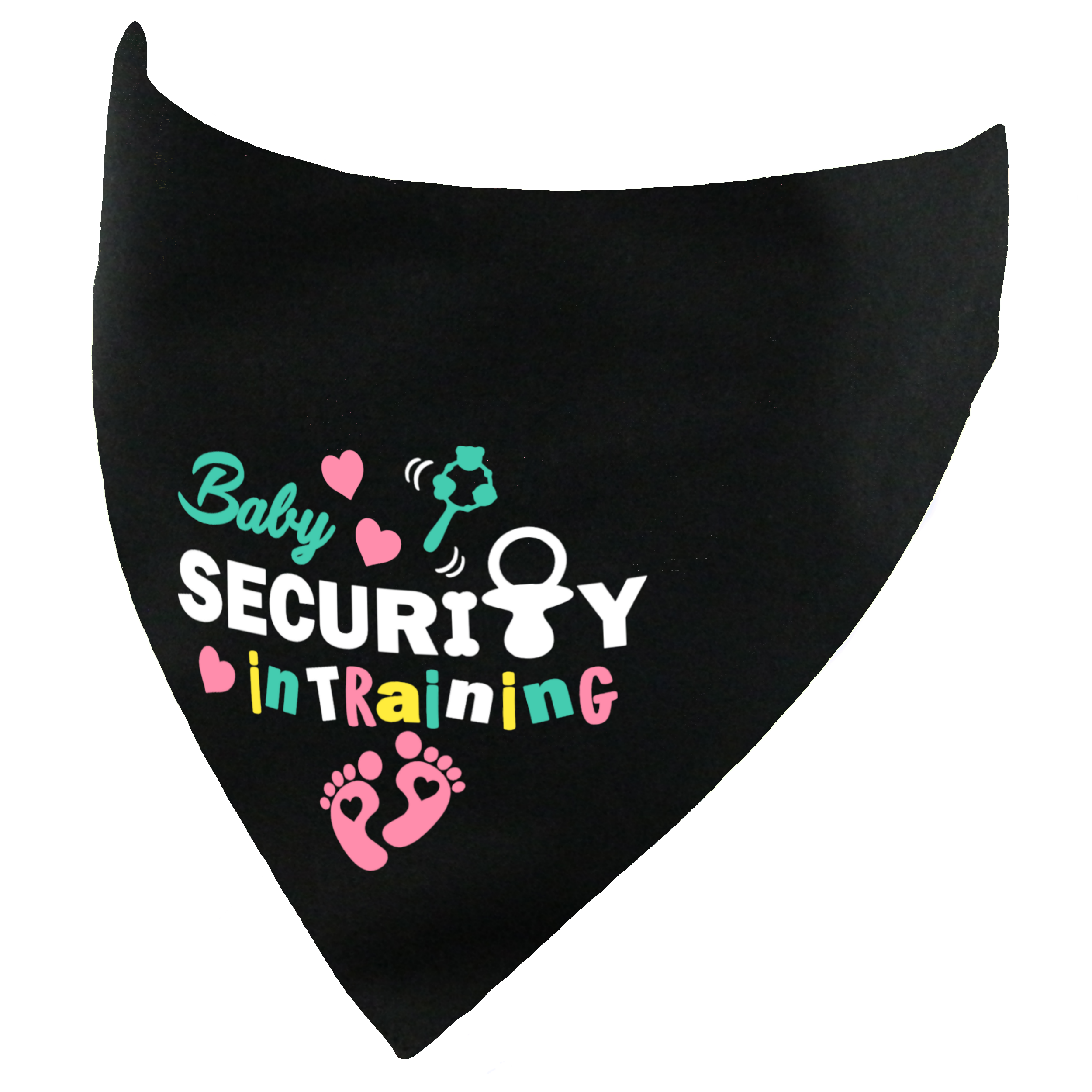 Baby Security in Training Pregnancy Announcement Dog Bandana