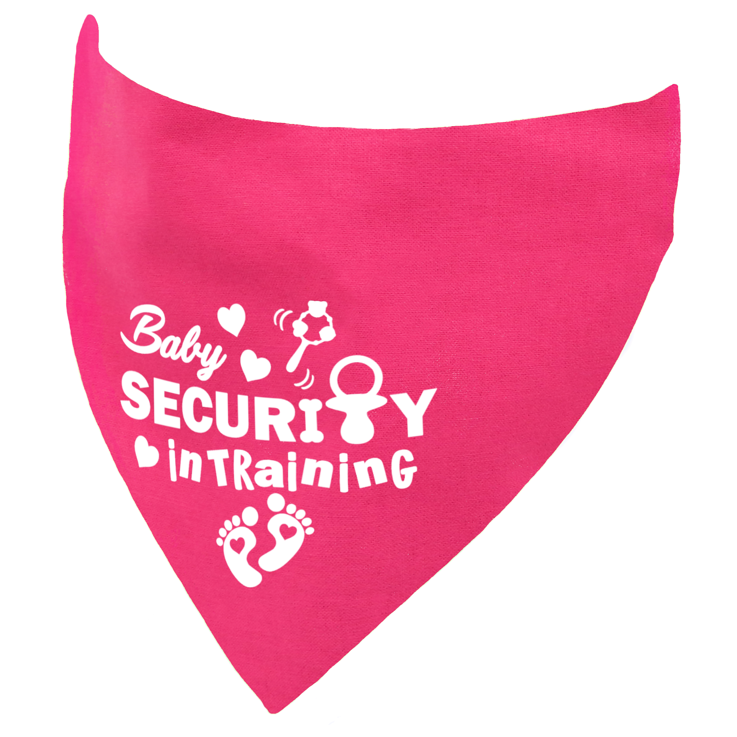 Baby Security in Training - Pregnancy Announcement Dog Bandana