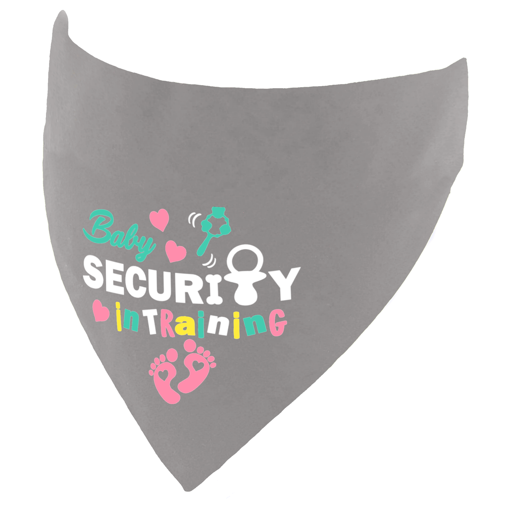 Baby Security in Training Pregnancy Announcement Dog Bandana