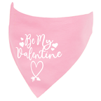 Be My Valentine Dog Bandana