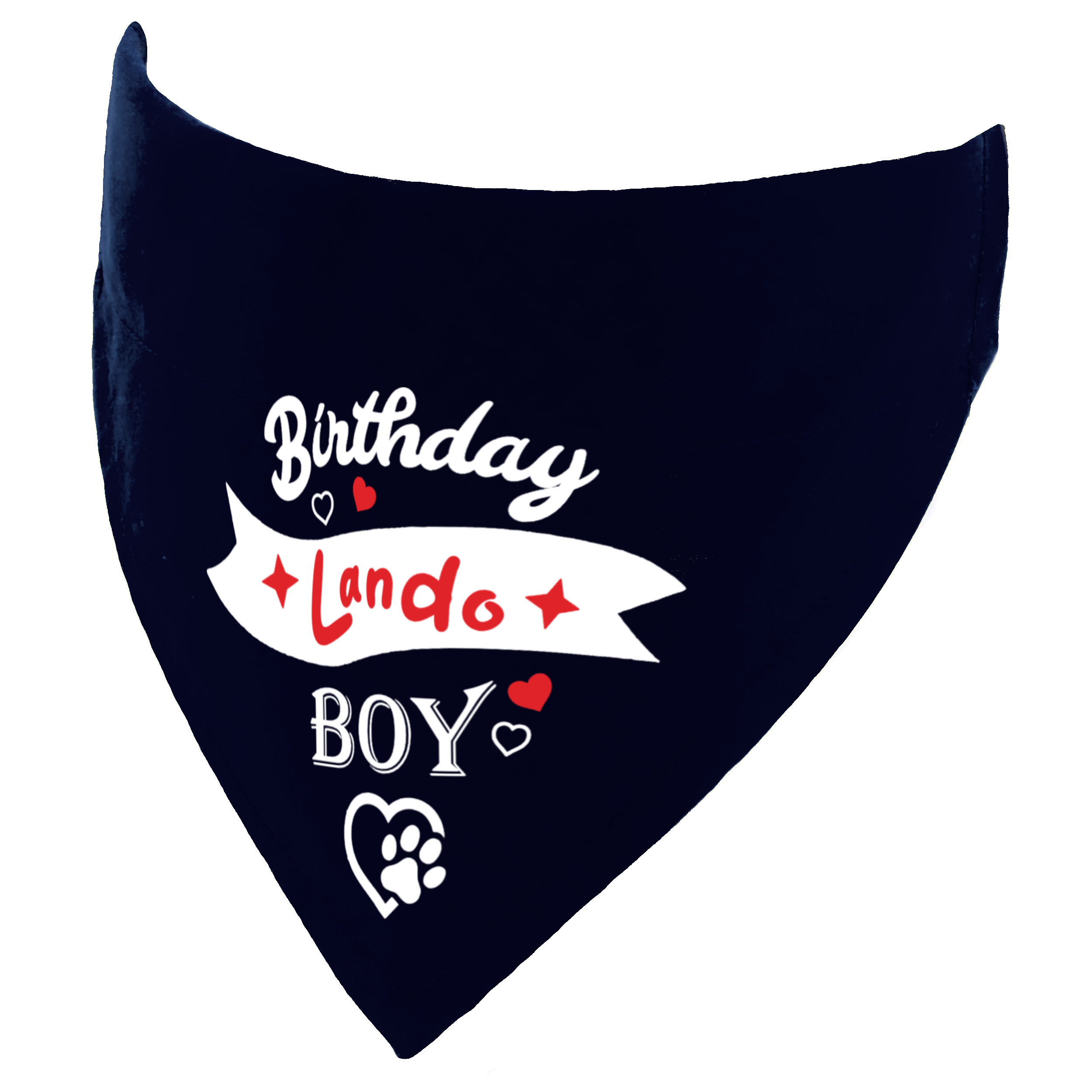 Personalised Birthday Boy Dog Bandana