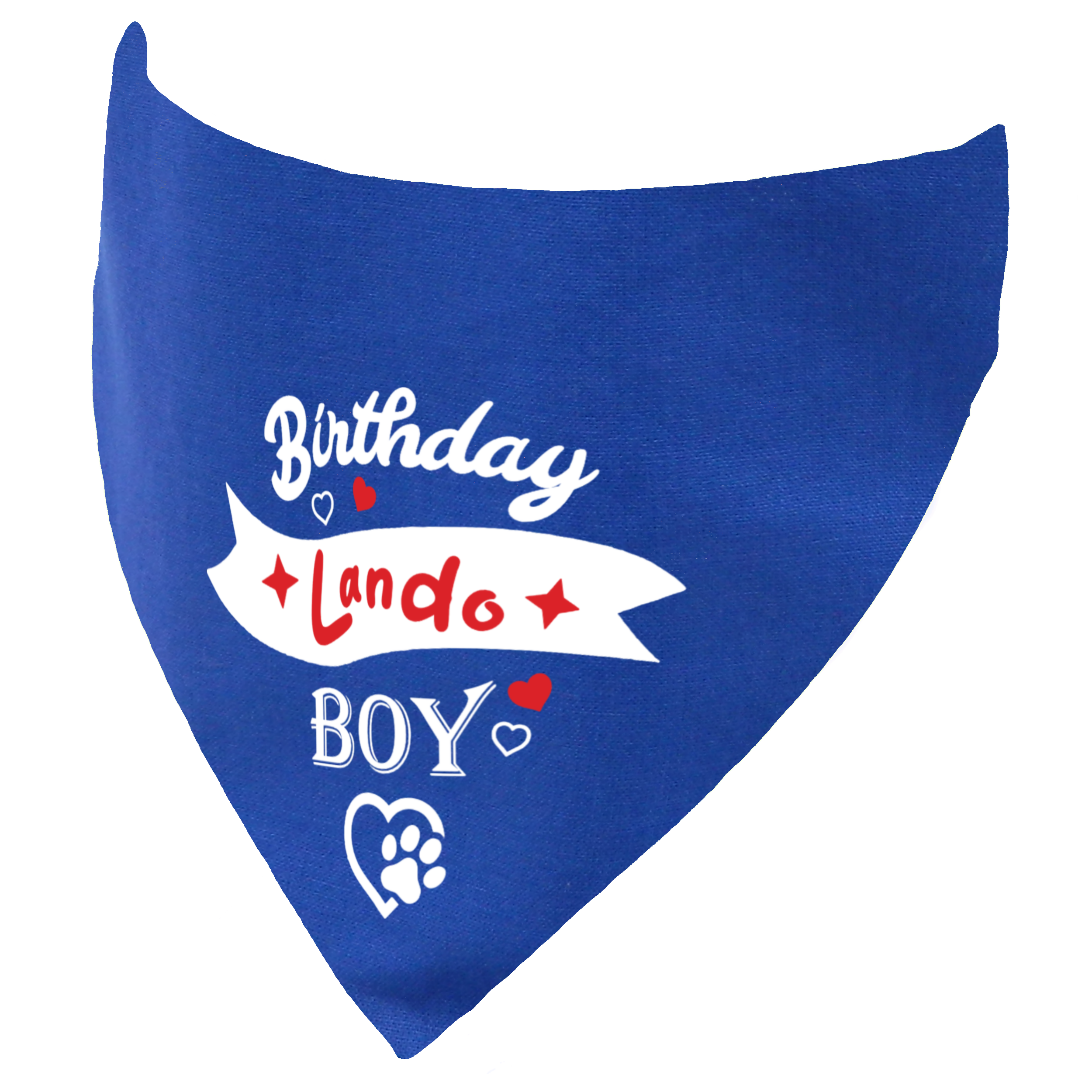Personalised Birthday Boy Dog Bandana