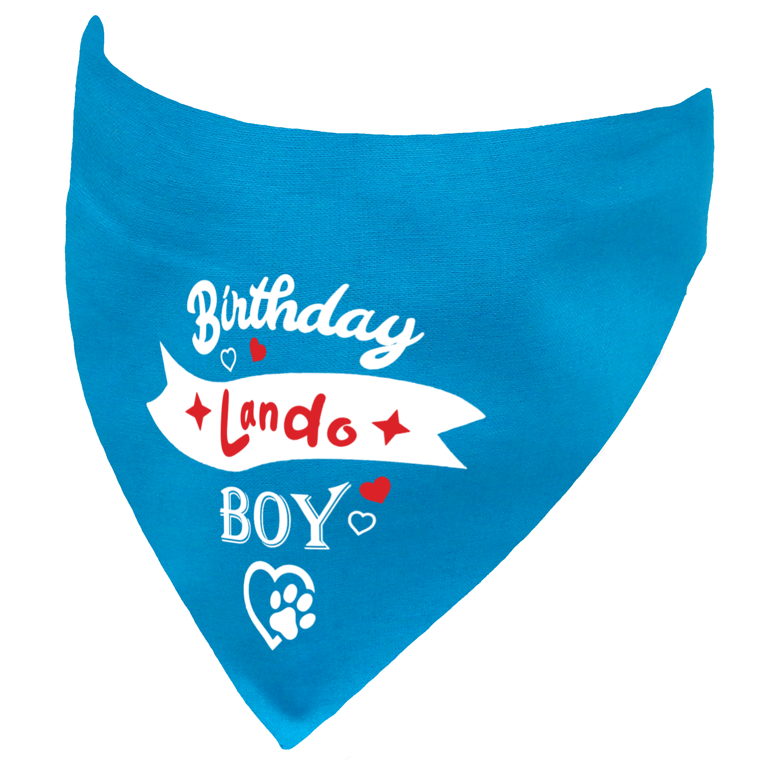 Personalised Birthday Boy Dog Bandana