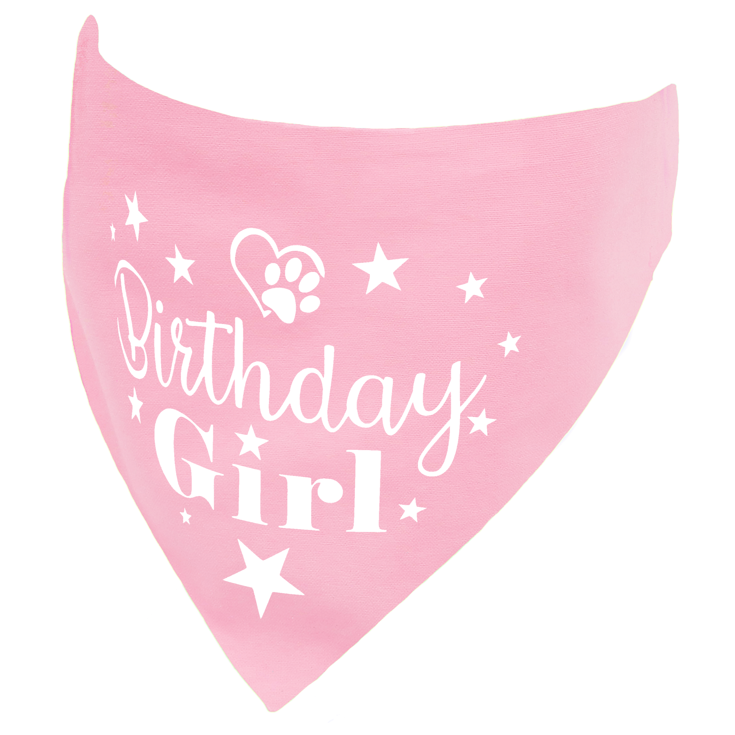 Birthday Girl Dog Bandana