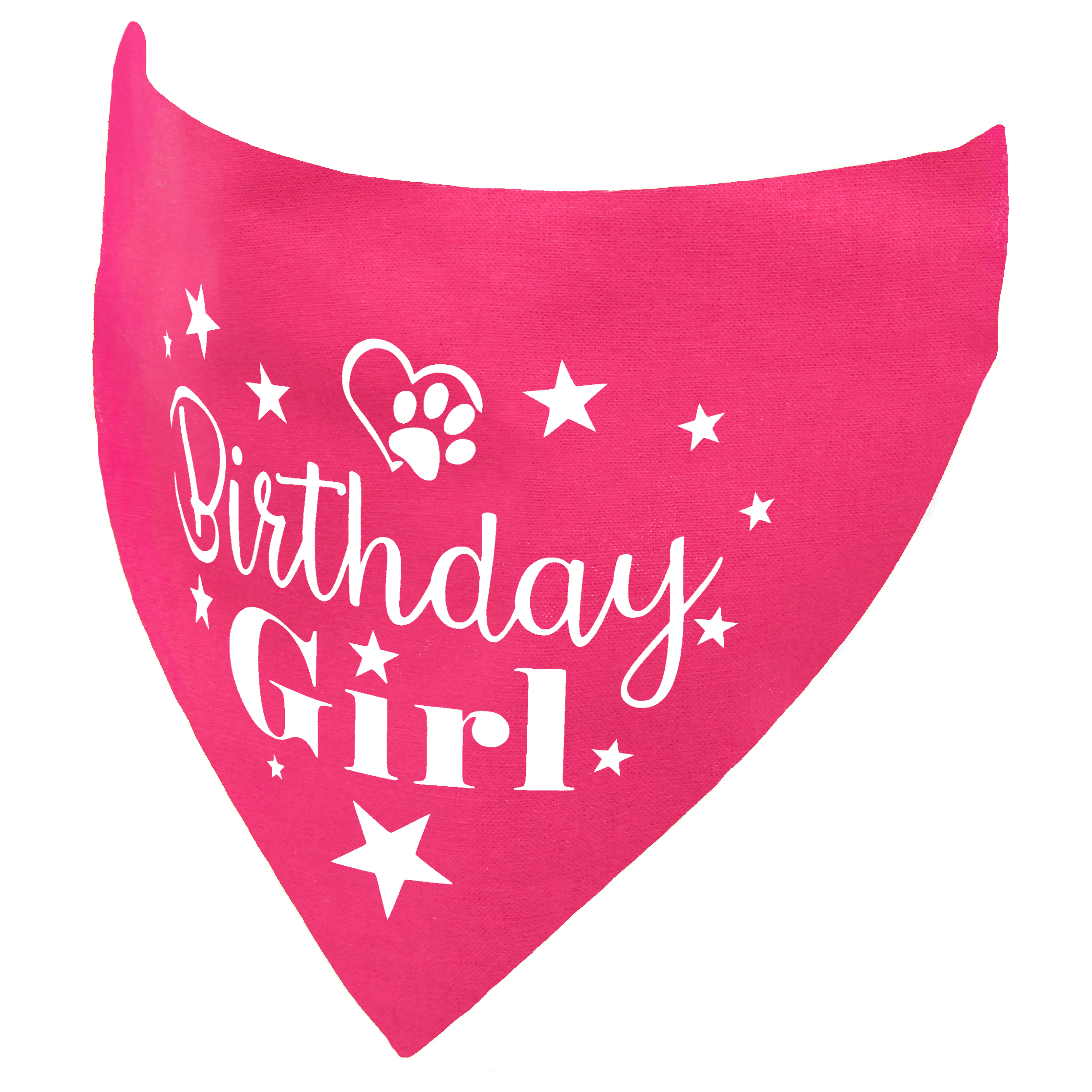 Birthday Girl Dog Bandana