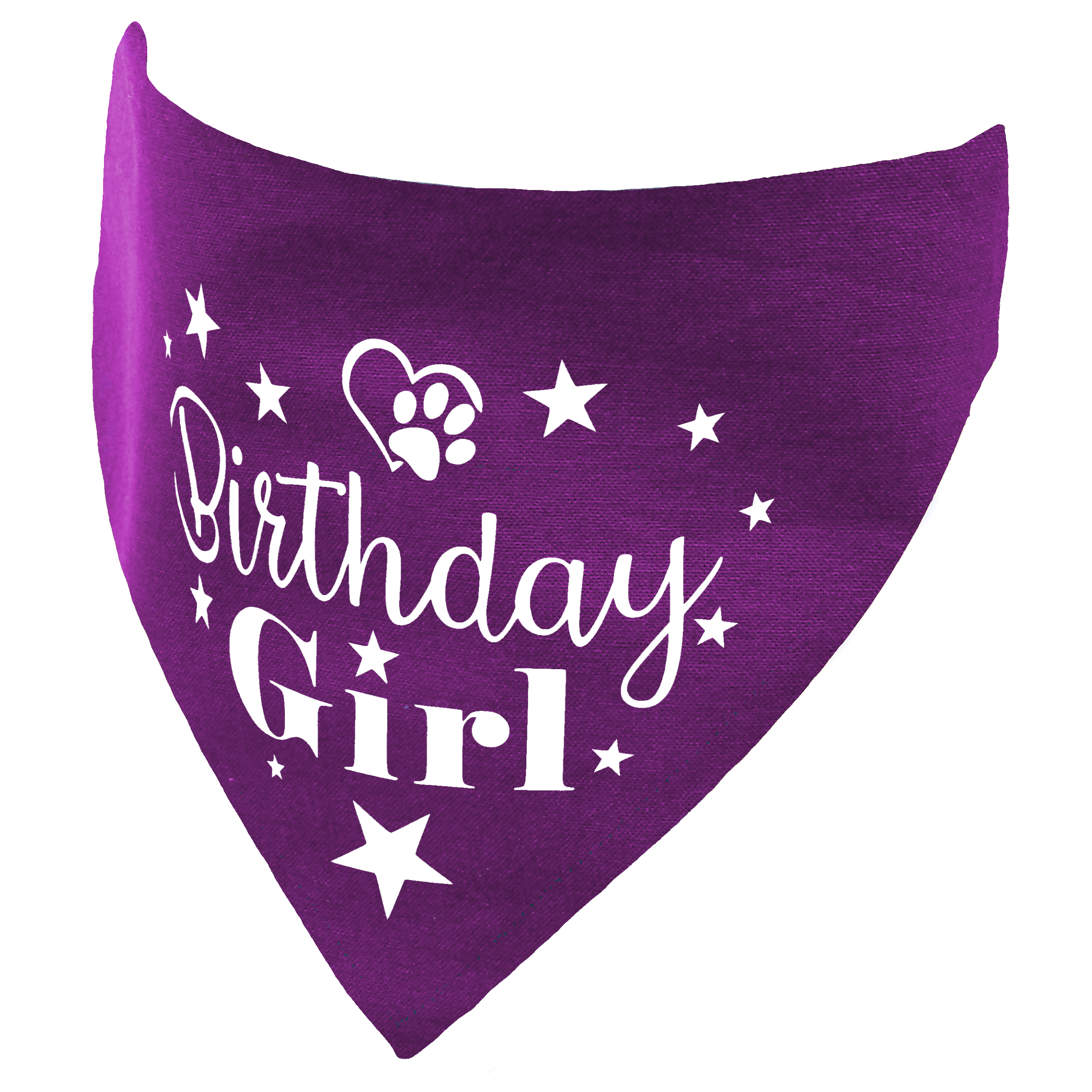 Birthday Girl Dog Bandana