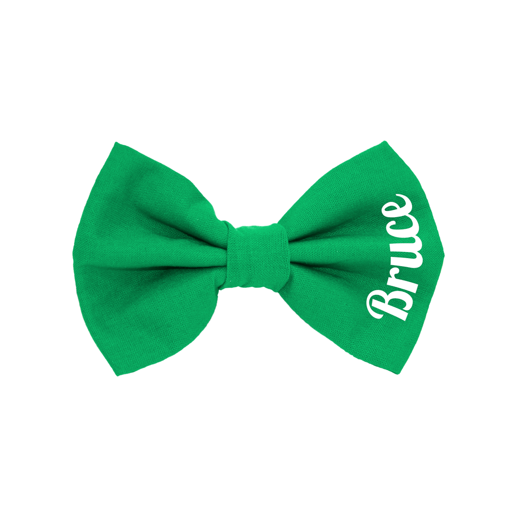 Personalised Dog Name Bow Tie