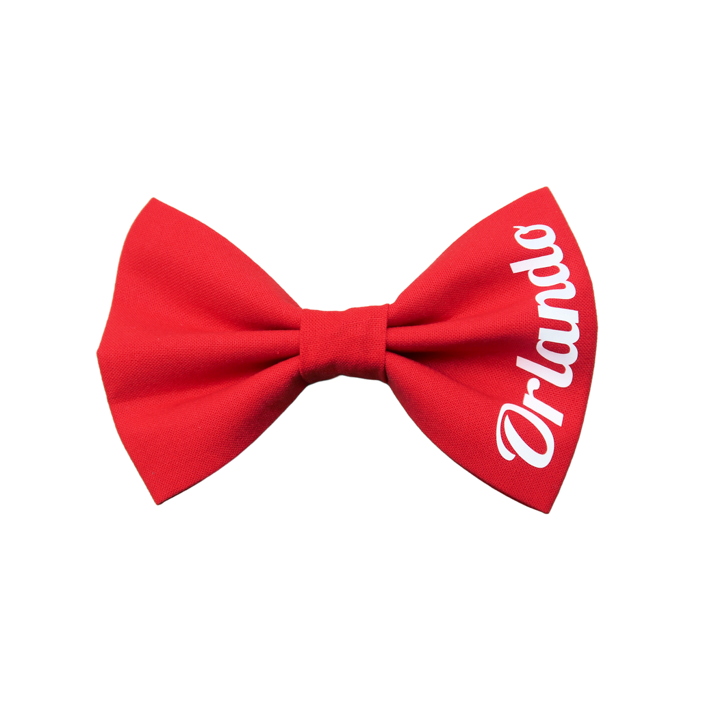 Personalised Dog Name Bow Tie