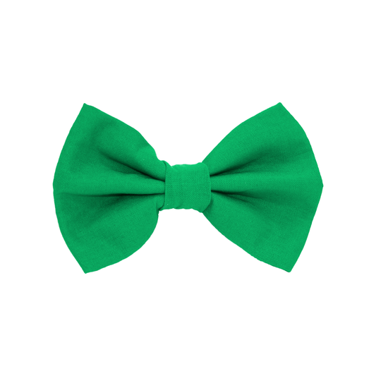 Emerald Green Dog Bow Tie