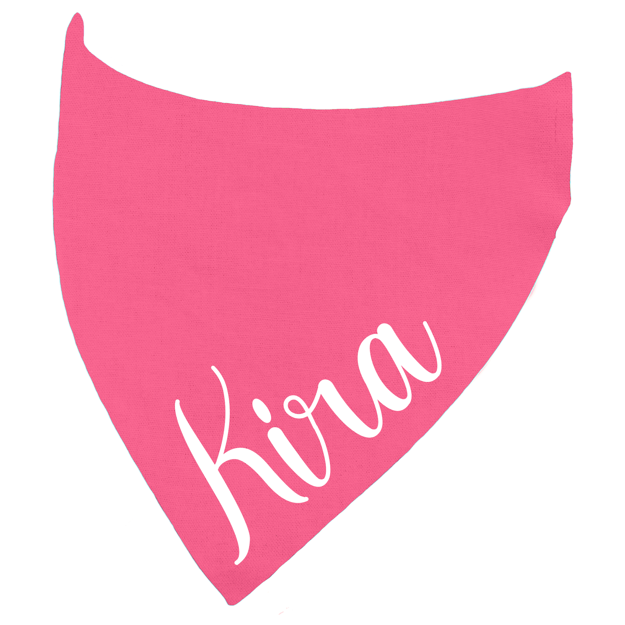 Cute Customisable Dog Bandana - Personalise with Any Name