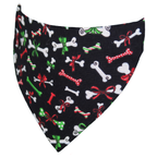 Christmas Bones Dog Bandana