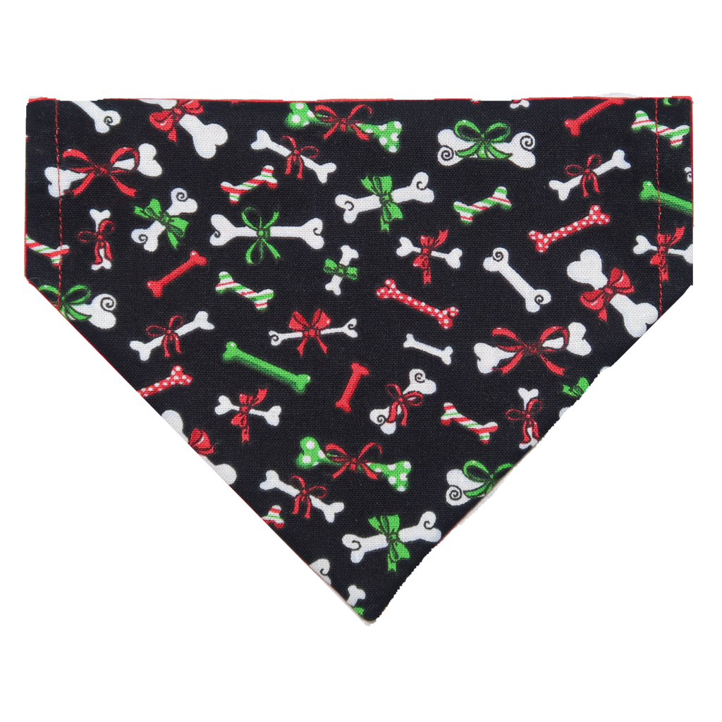 Christmas Bones Dog Bandana