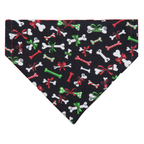 Christmas Bones Dog Bandana