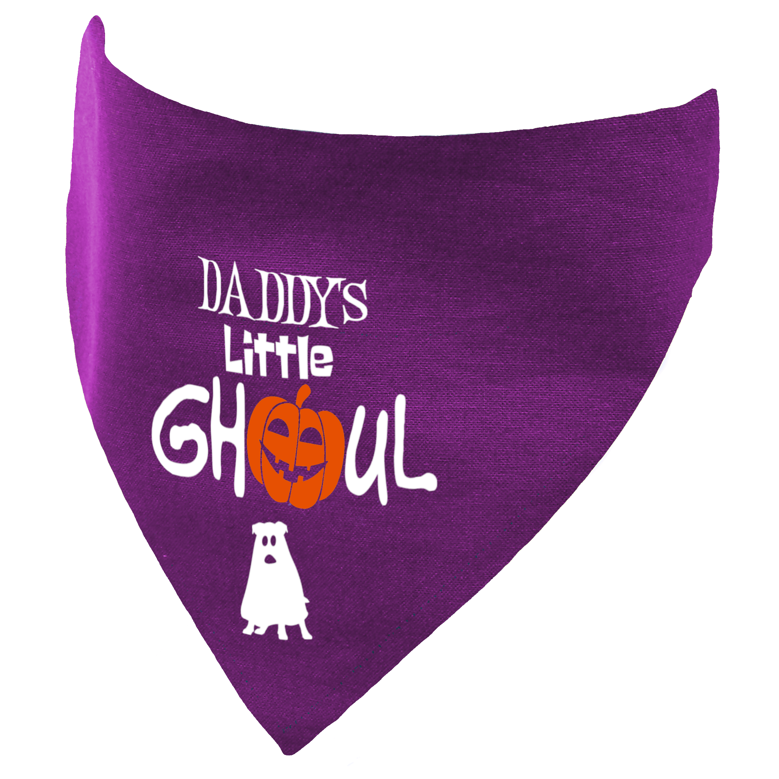 Daddy's Little Ghoul Halloween Dog Bandana