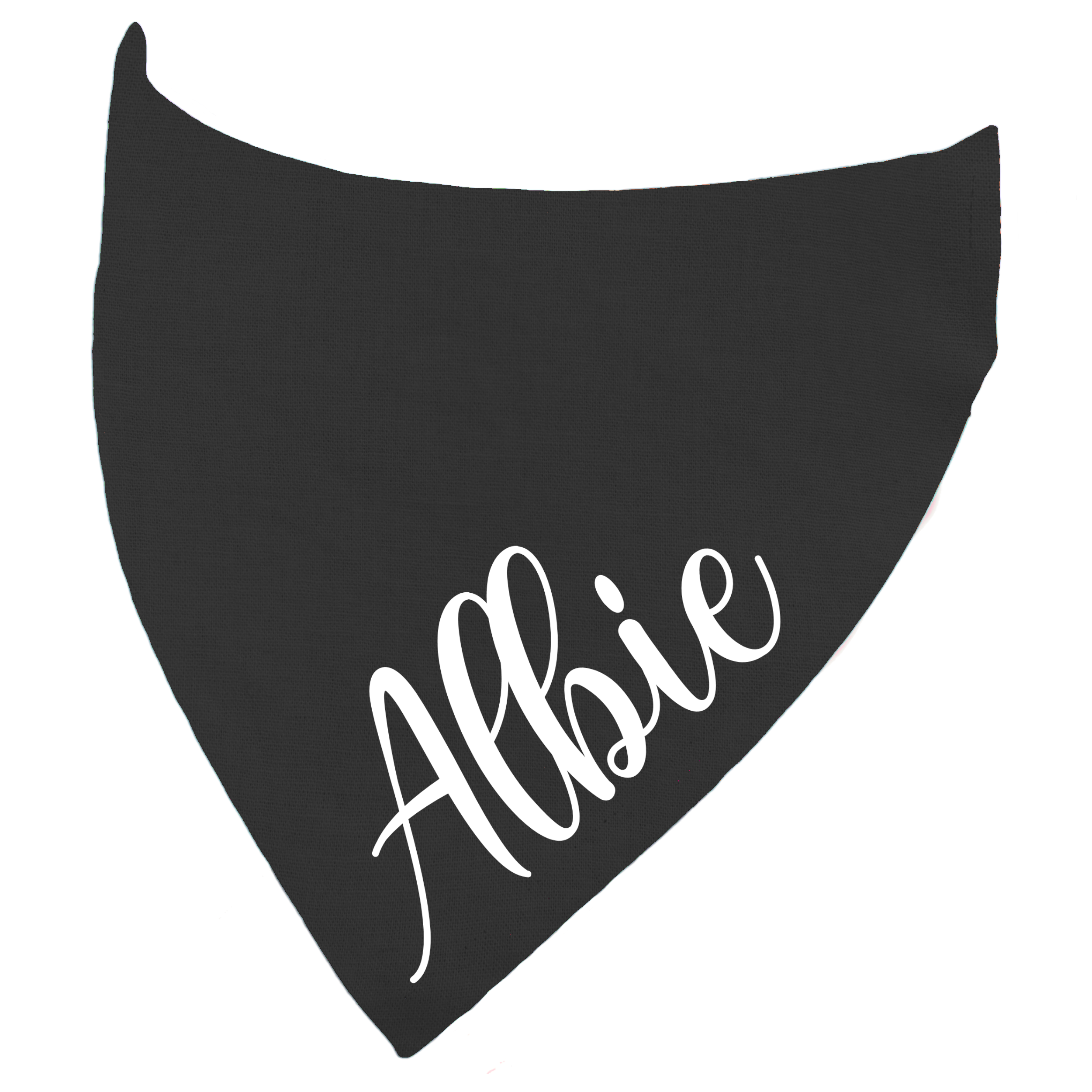 Cute Customisable Dog Bandana - Personalise with Any Name