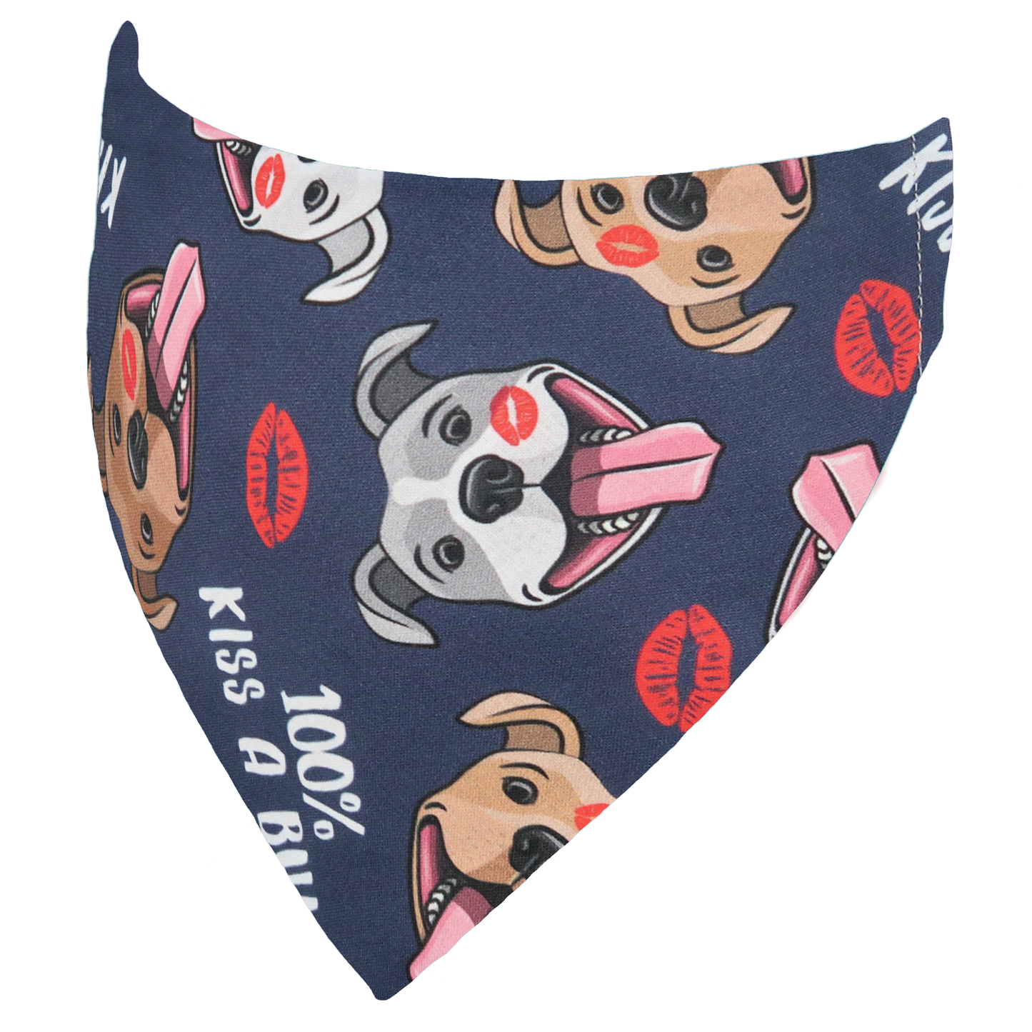 Kiss A Bull Dog Bandana
