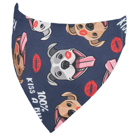 Kiss A Bull Dog Bandana
