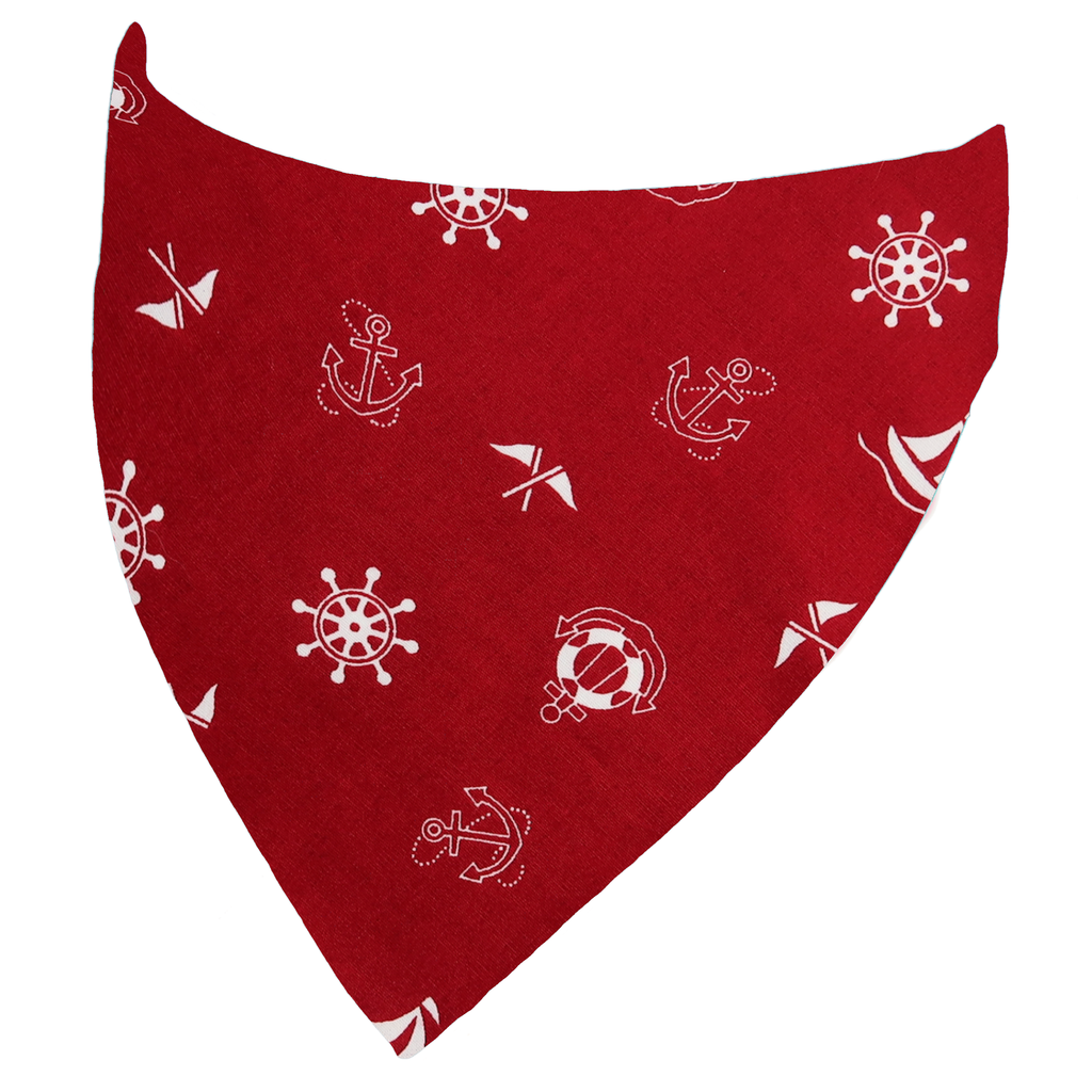 Nautical Anchors Dog Bandana