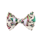 Multi Coloured Stars Dog Bow Tie