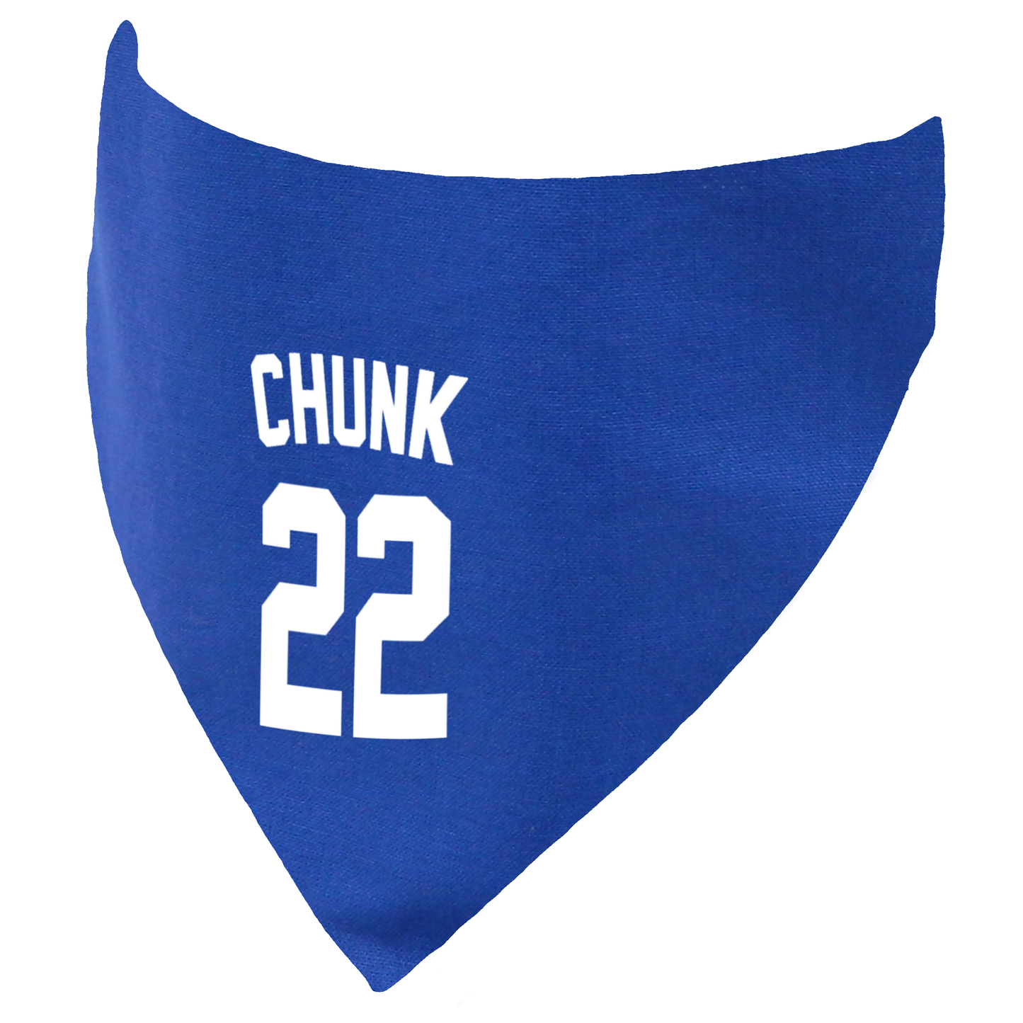 Football Name and Number Customisable Dog Bandana