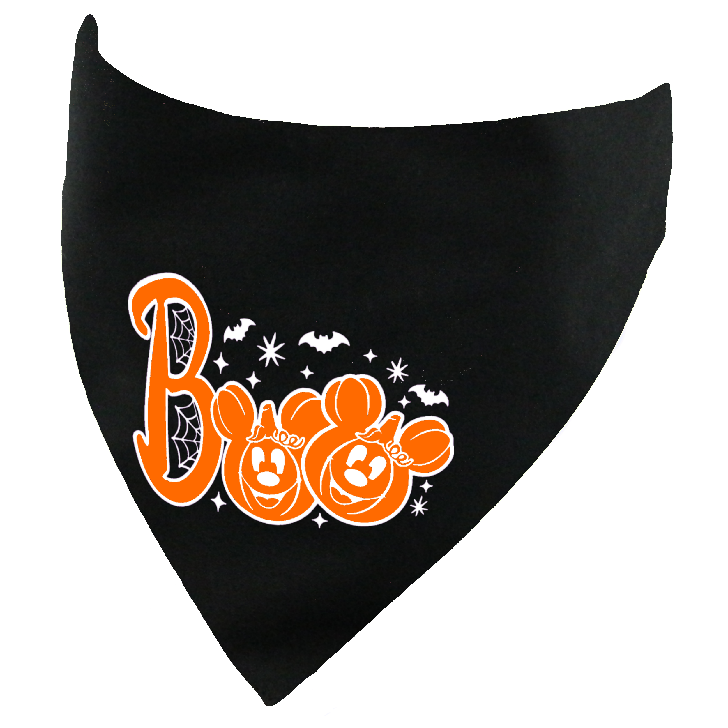 Boo Pumpkin Halloween Dog Bandana