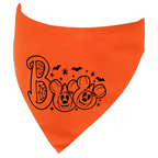 Boo Pumpkin Halloween Dog Bandana