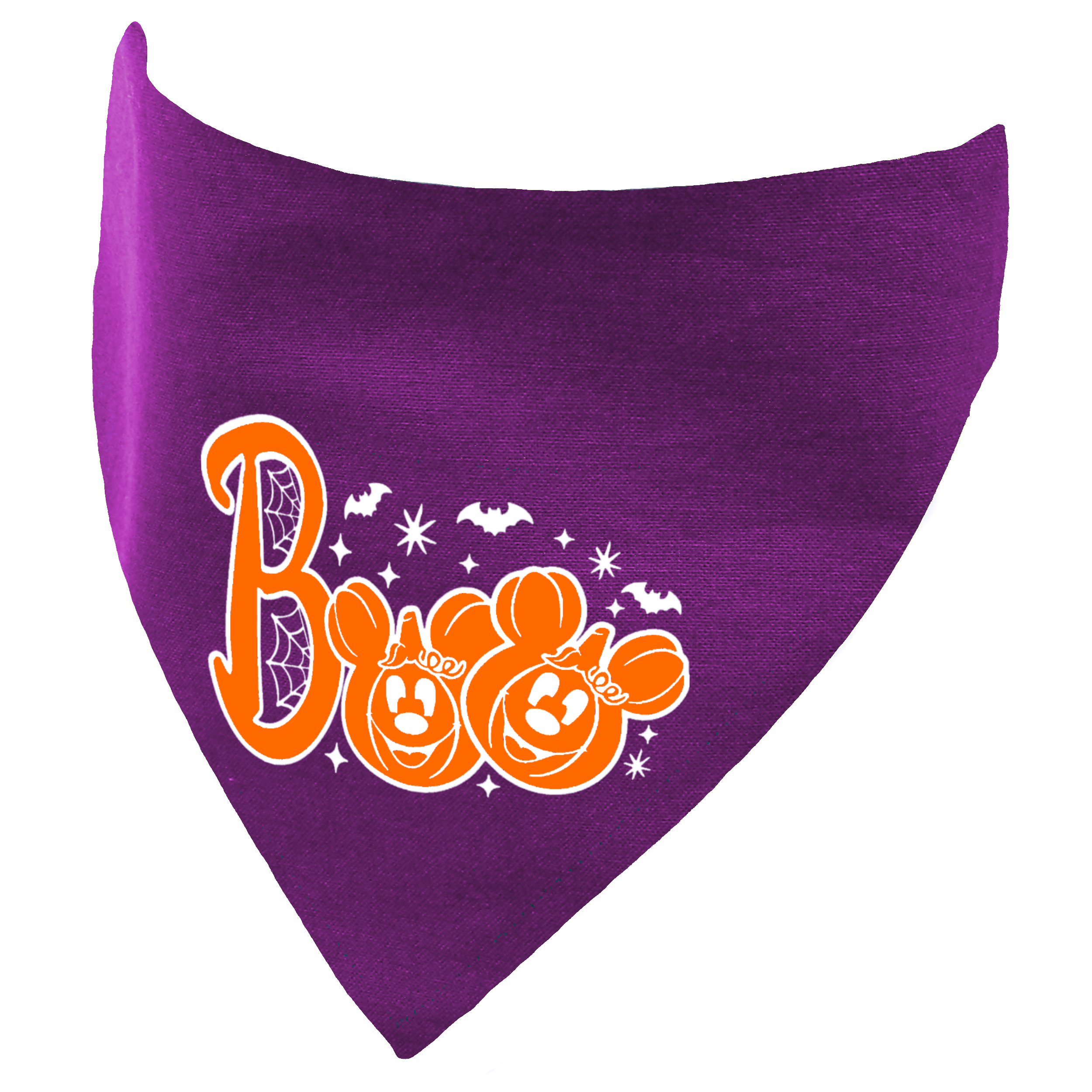 Boo Pumpkin Halloween Dog Bandana