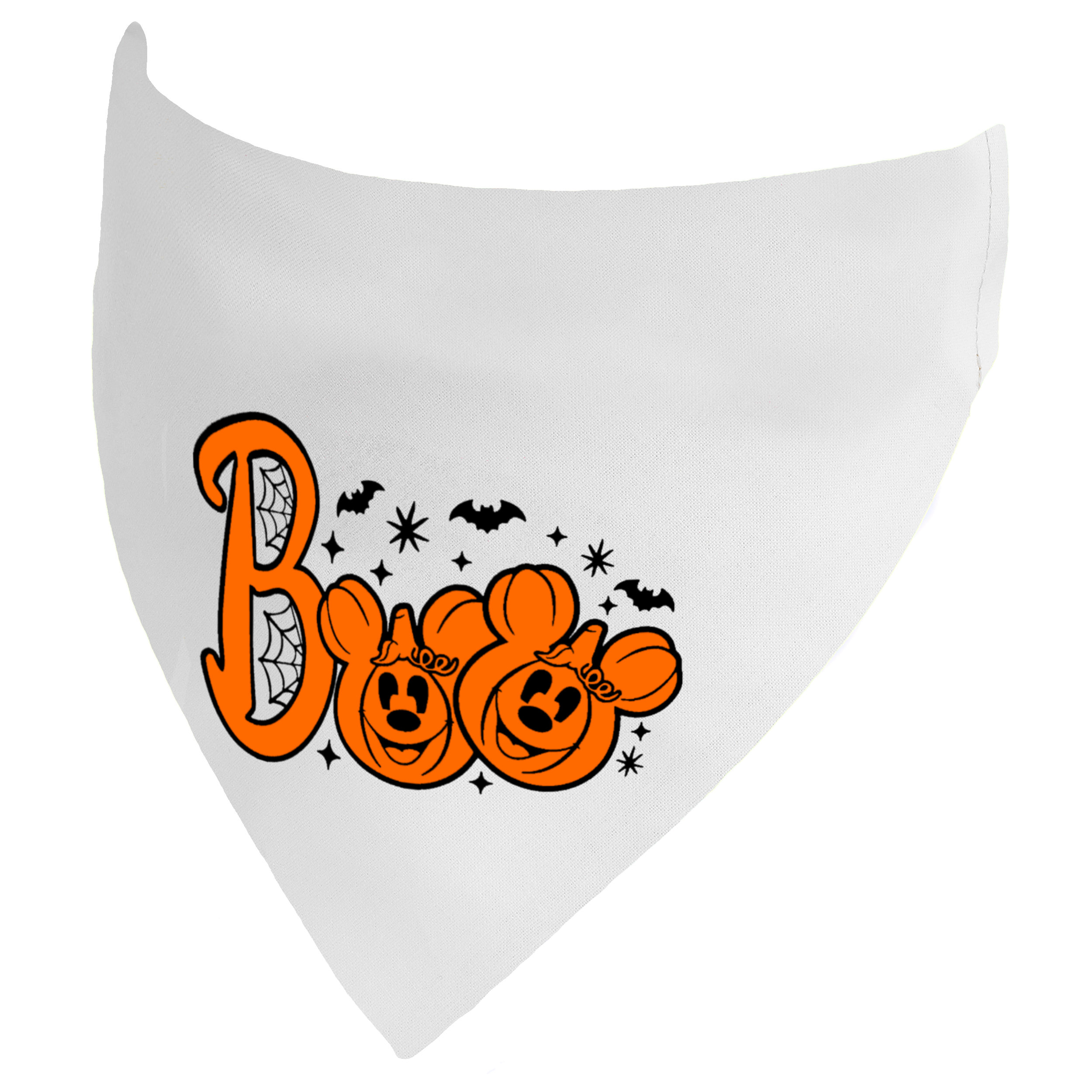 Boo Pumpkin Halloween Dog Bandana