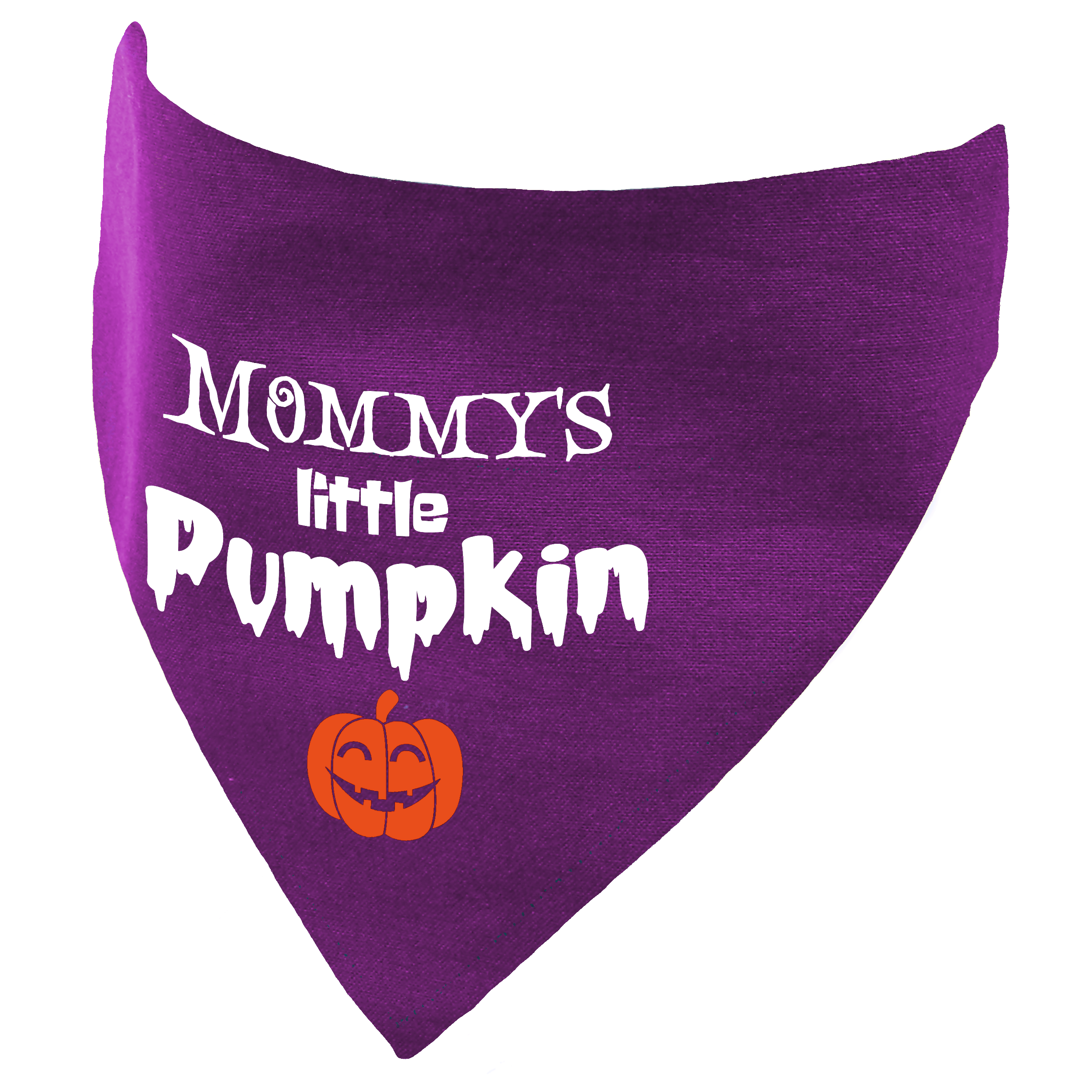 Mommy's Little Pumpkin Halloween Dog Bandana