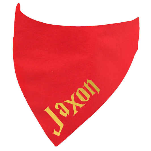 Harry Pawter Dogwarts Personalised Dog Bandana